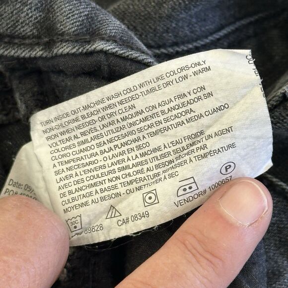 Gloria Vanderbilt Jeans All Around Slimming Effect Black Women’s Size 18 - Picture 13 of 14